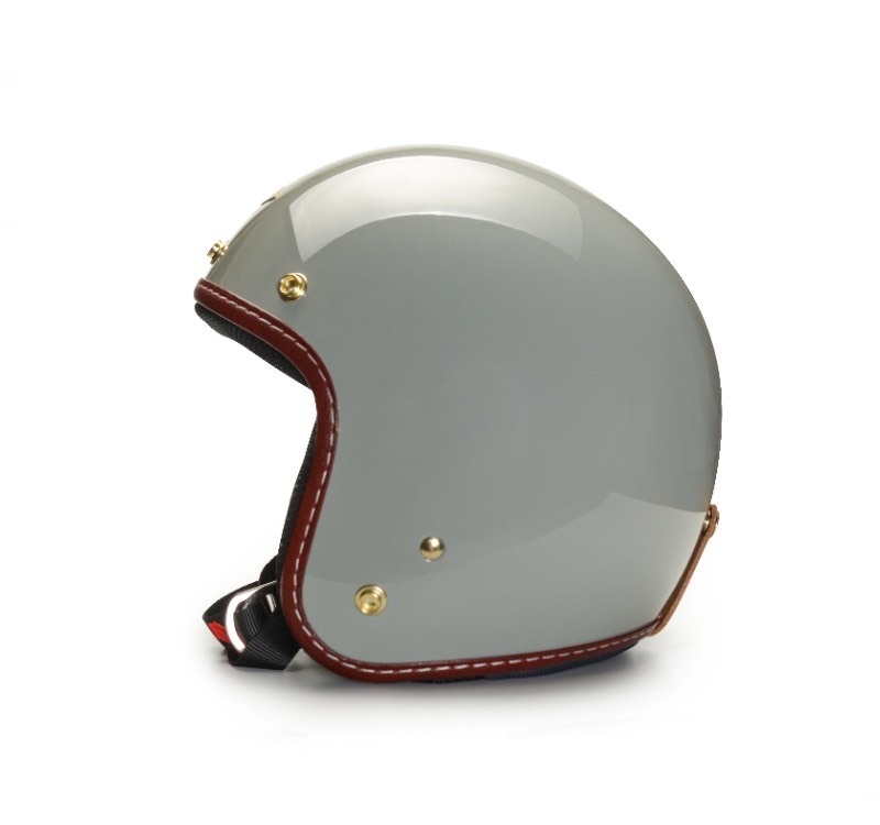 FETURE DEREK III 德瑞克 亮光淺褐綠 復古帽 3/4罩