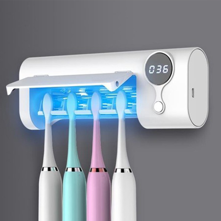 004 牙刷消毒器 紫外線殺菌 殺菌 消毒 乾燥 衛生 殺菌率達到99.9% USB充電