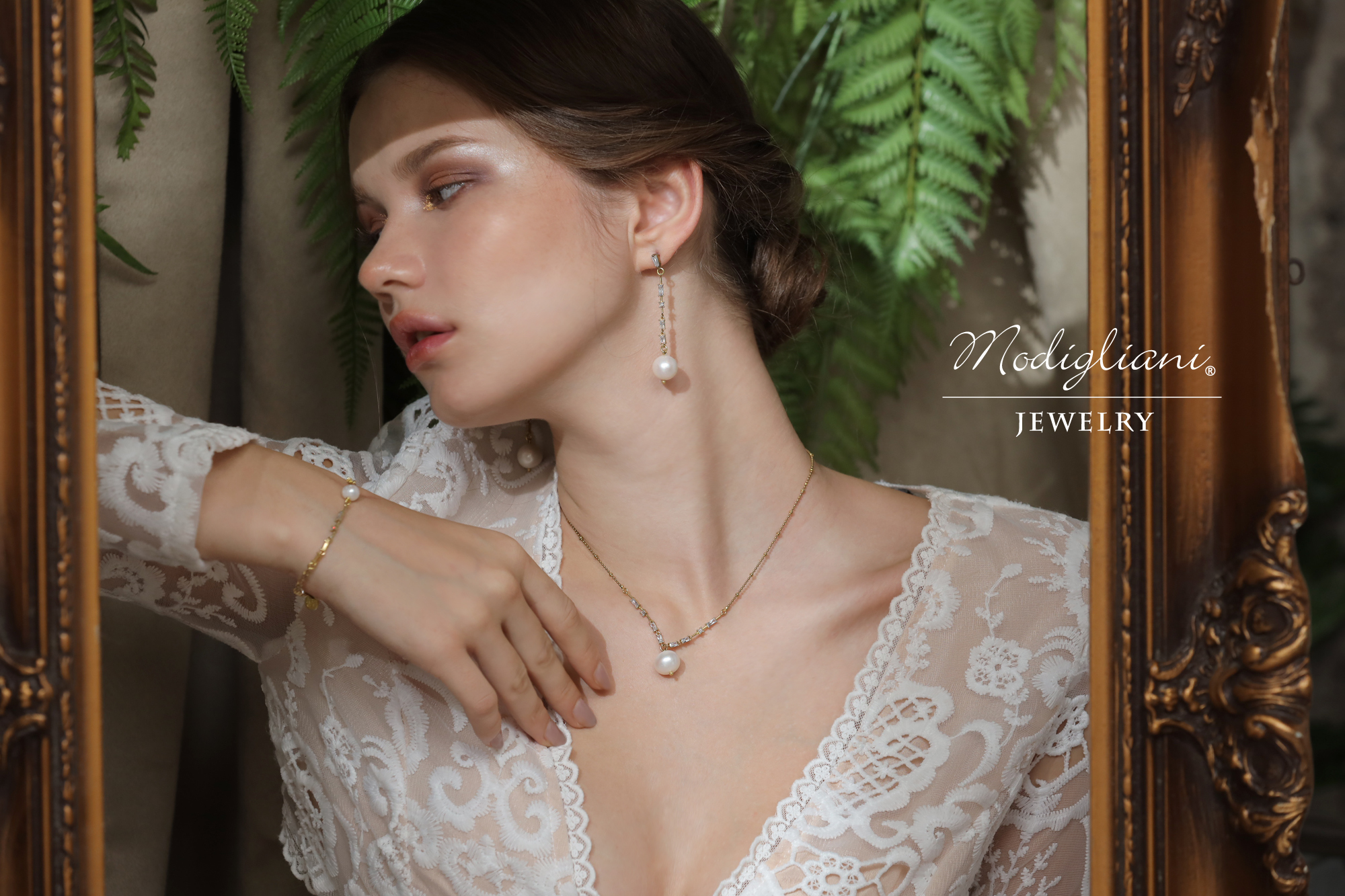 黃銅飾品,黃銅,氣質,仙女,精緻,耳環,垂墜式耳環,鋯石,天然珍珠