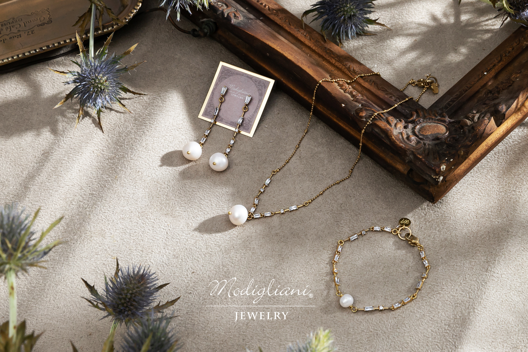 黃銅飾品,黃銅,氣質,仙女,精緻,耳環,垂墜式耳環,鋯石,天然珍珠