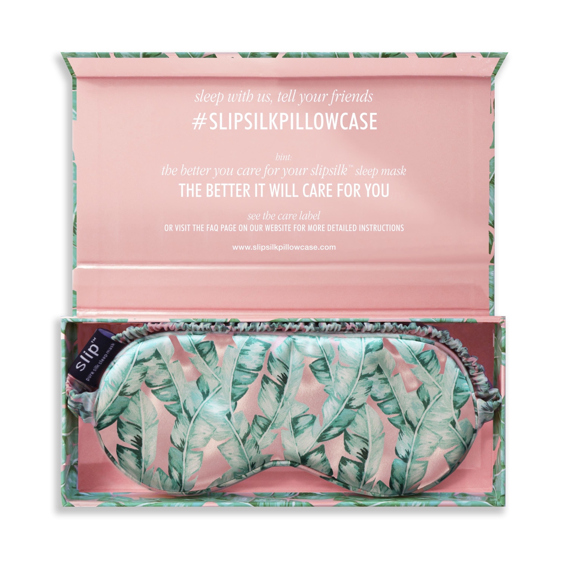 *限時優惠* Slip - Silk Sleep Eye Mask 真絲眼罩 芭蕉葉款🌴