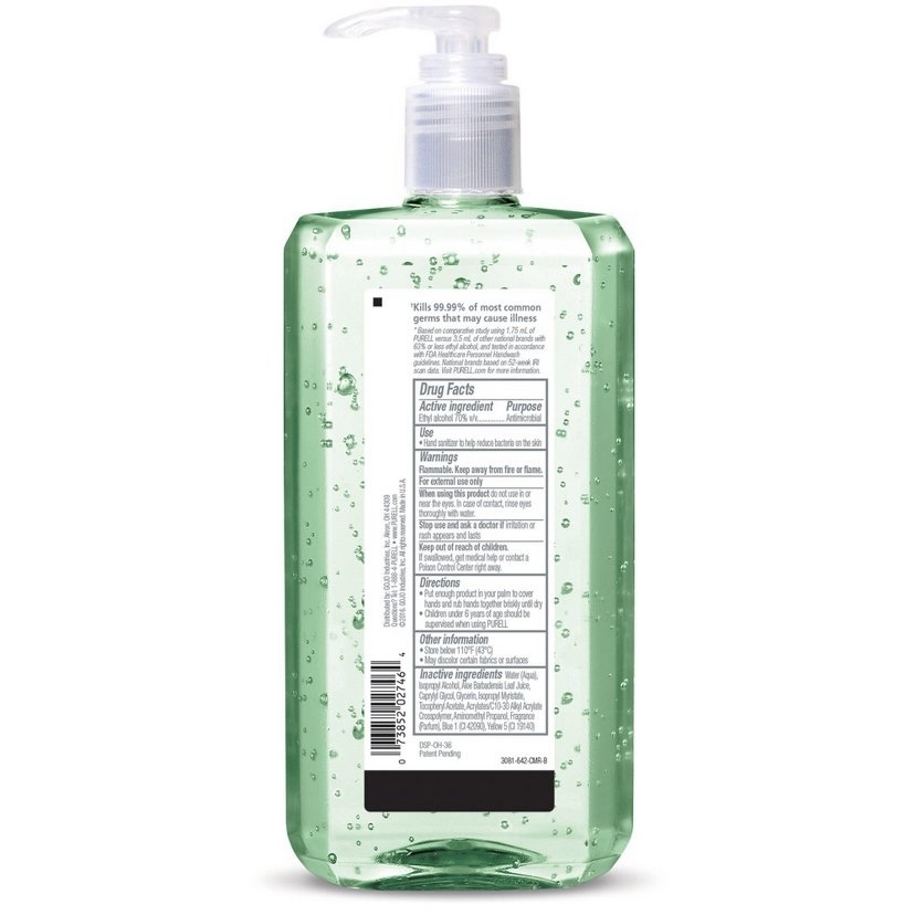 抗疫小幫手🖐🏻Purell - Hand Gel 免沖洗酒精消毒搓手液 1L