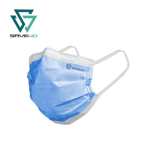*R 標準碼* SAVEWO PremiumMask Medical 救世超卓口罩醫護版 160mm*95mm 藍色 (30片獨立包裝/盒)