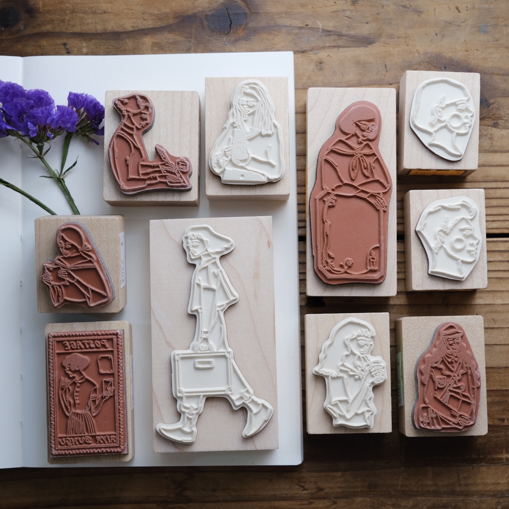 女孩系列 楓木印章 甜蜜生活