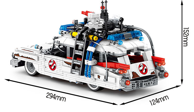 GHOSTBUSTERS CAR Custom Minifigs Fit Lego Blocks NO BOX SY8611