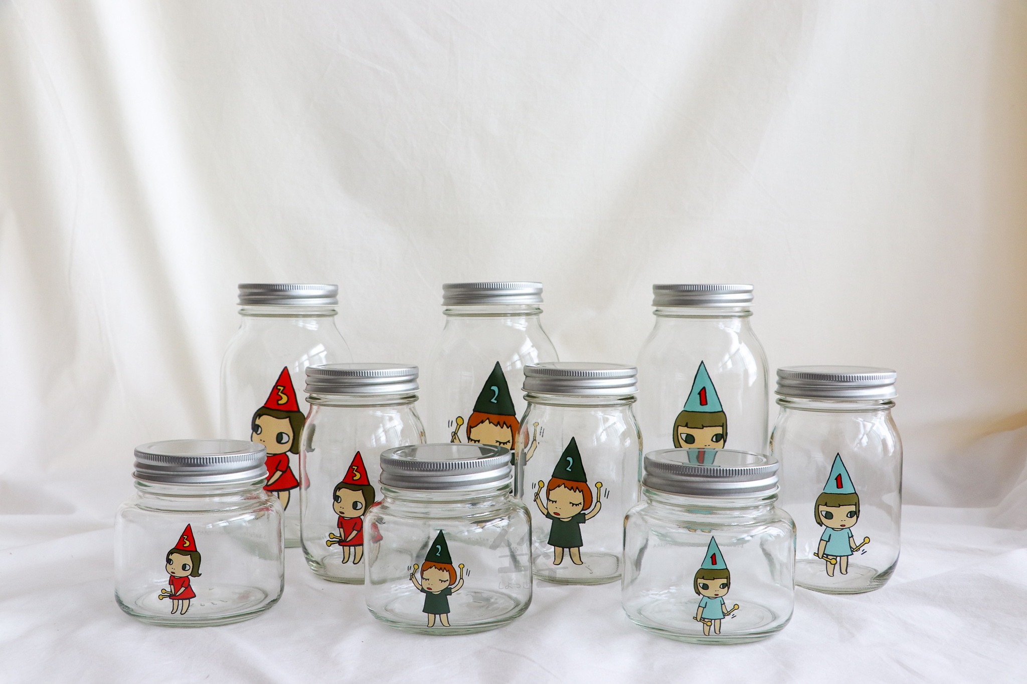 奈良美智 玻璃儲物罐