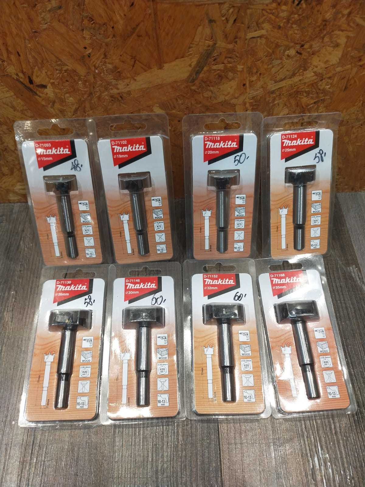 Makita牧田  平底鑽 dia: 15  /19  / 20 / 25 / 26 / 30 / 32 / 35mm