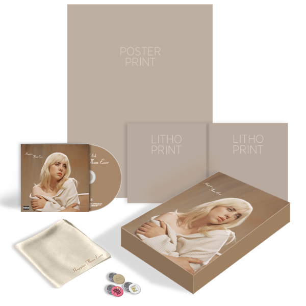 Billie Eilish - Happier Than Ever 限定版 Happier Than Ever (Limited Amazon Exclusive Box Set): Billie