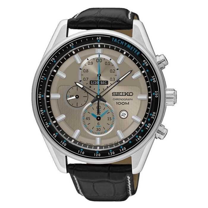 Seiko Criteria系列 計時碼錶石英手錶 SNDH07P1