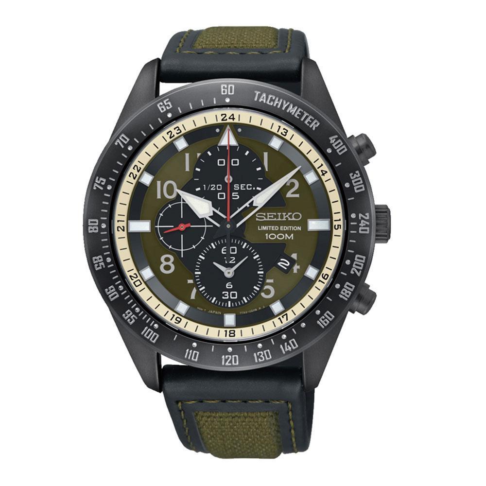 Seiko Criteria系列 計時碼錶石英手錶 SNDH47P1