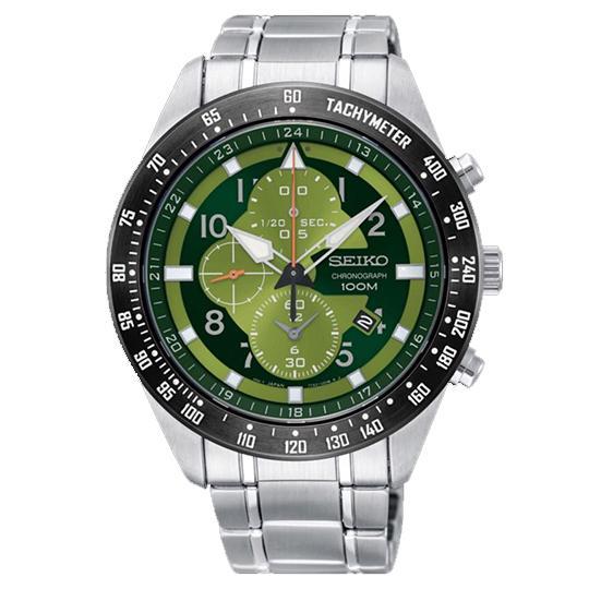 Seiko Criteria系列 計時碼錶石英手錶 SNDH37P1