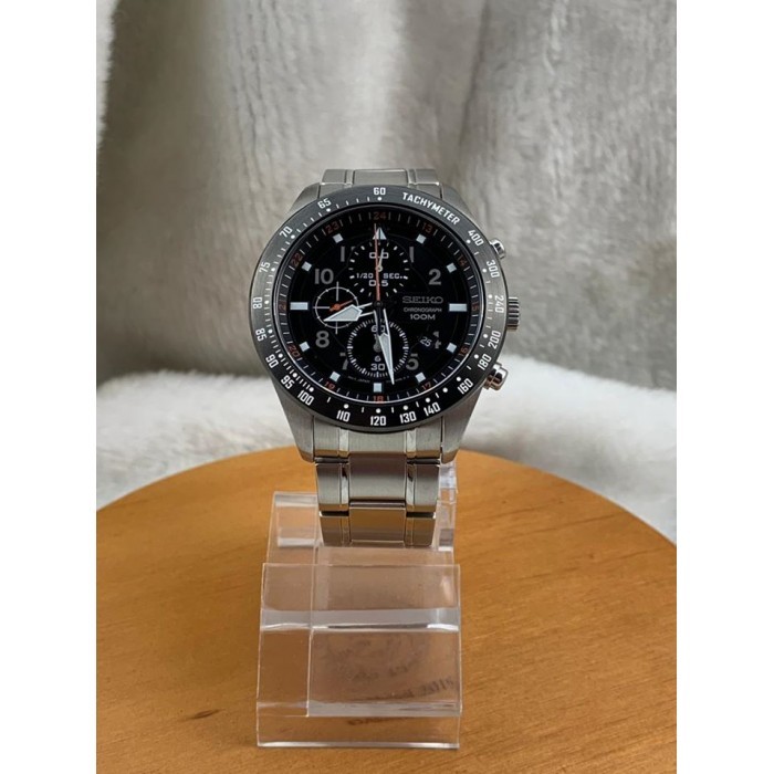 Seiko Criteria系列 計時碼錶石英手錶 SNDH33P1