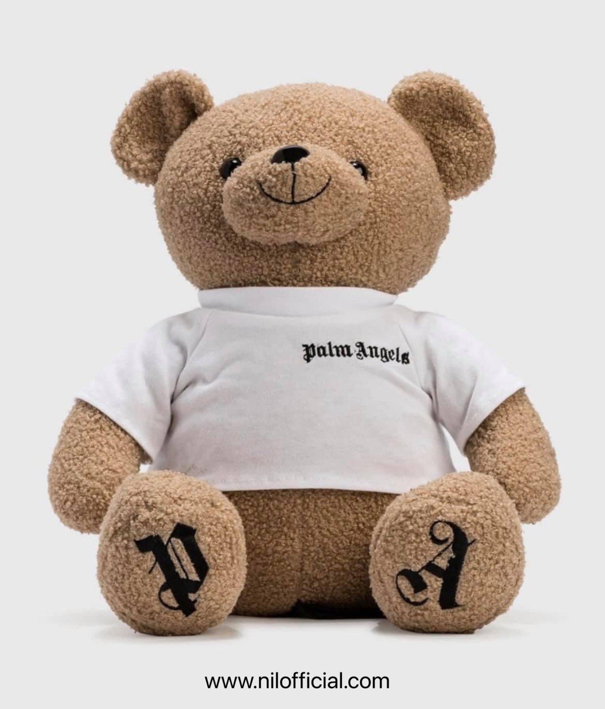 折扣 送禮好物 Palm Angels 經典款 泰迪熊 小熊 刺繡Logo 絨毛玩偶 公仔