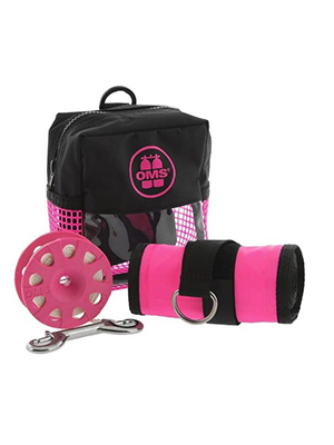 ▲OMS 安全配件包(線軸+浮力袋）