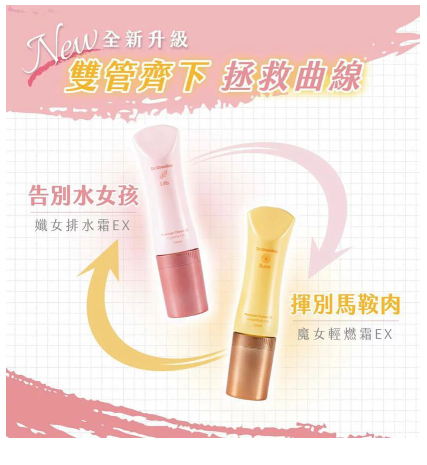 台灣製獨家專利 磁石滾珠按摩孅腿霜|魔女輕燃霜|孅女排水霜 |台灣速遞新品|阿嬤的配方|刮痧設計|美腿|明星孕媽咪力捧 |【10/19 截單，預計 :10月尾至11月中發貨】
