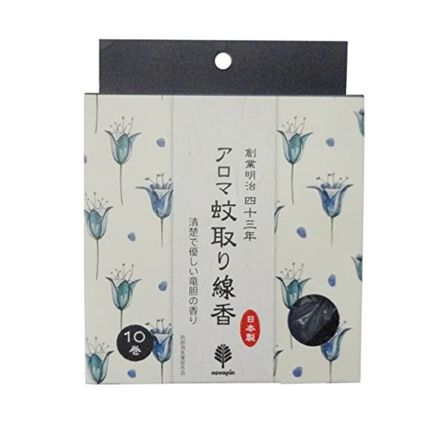 日本小久保防蚊蟲蚊香 | 隨身攜帶 | 用室內外驅蚊 | 10卷入 (逢星期日截單後7-14個工作天發貨)