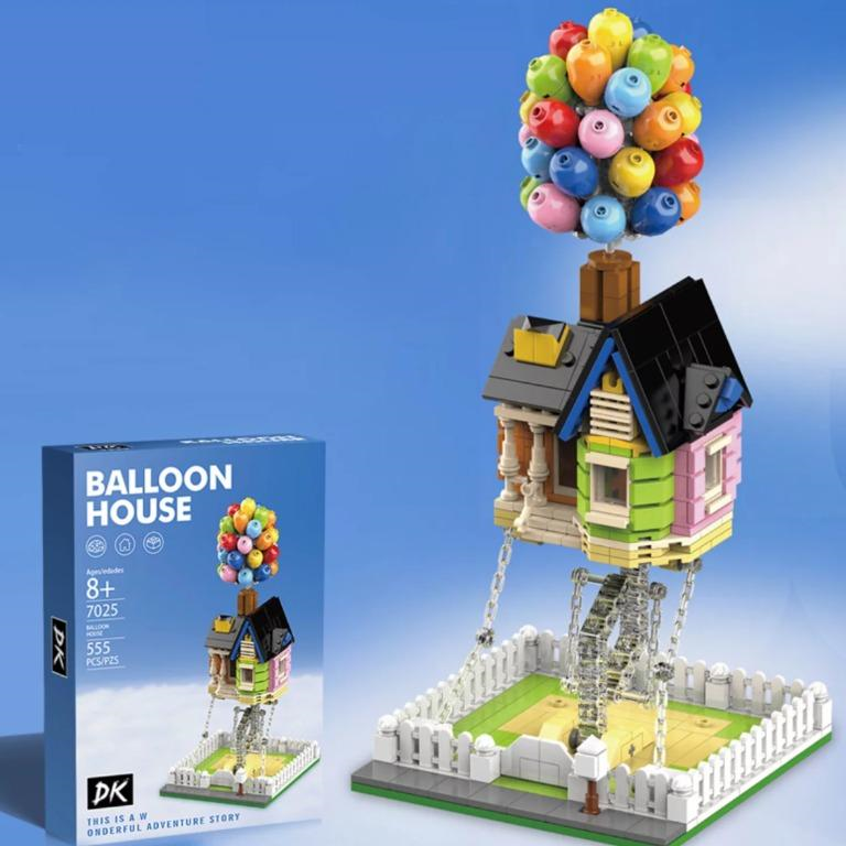 懸浮積木繽紛氣球屋  7025 Balloon House