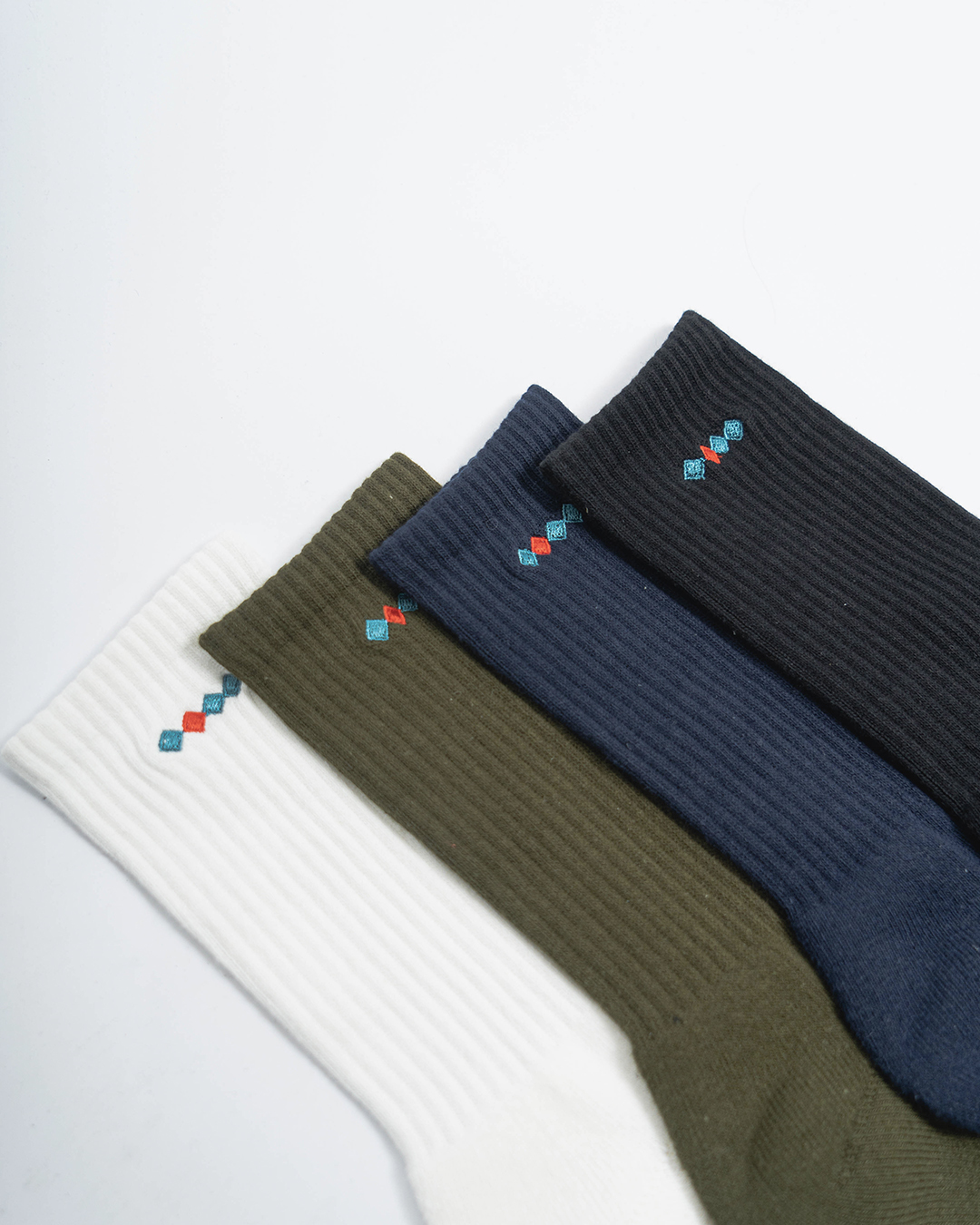 【FUMBLE】ESSENTIAL SOCKS | 100% COTTON | 4 COLORS | Original Design