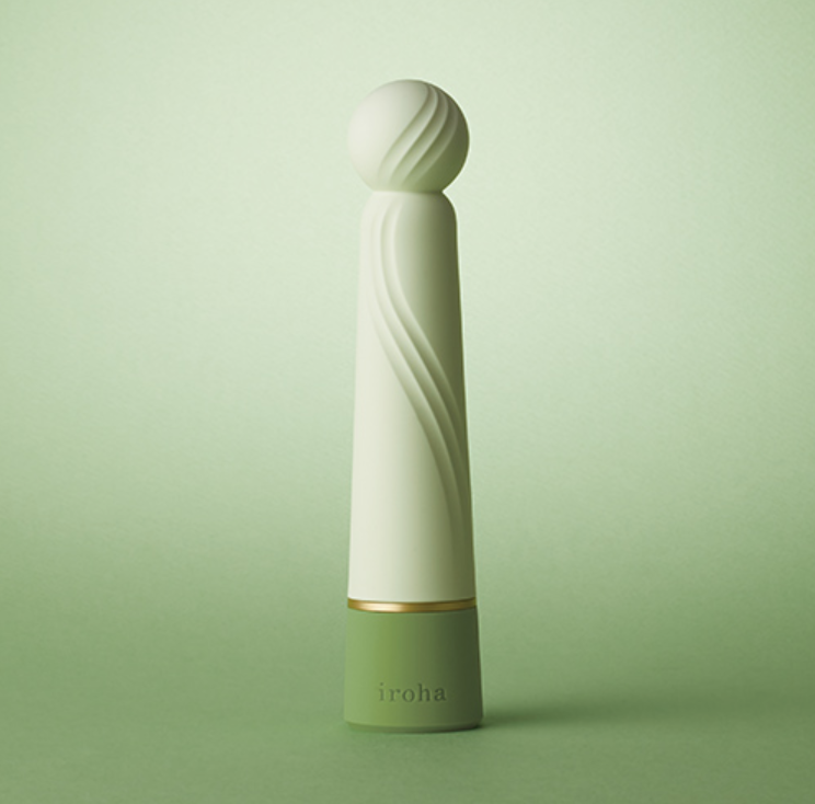〔日本原裝進口〕iroha《RIN+翡翠》震動按摩棒