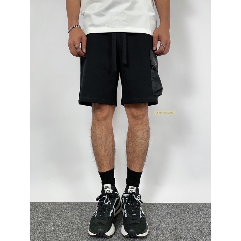 Kangol 袋鼠 側邊口袋字母Logo 休閒短褲