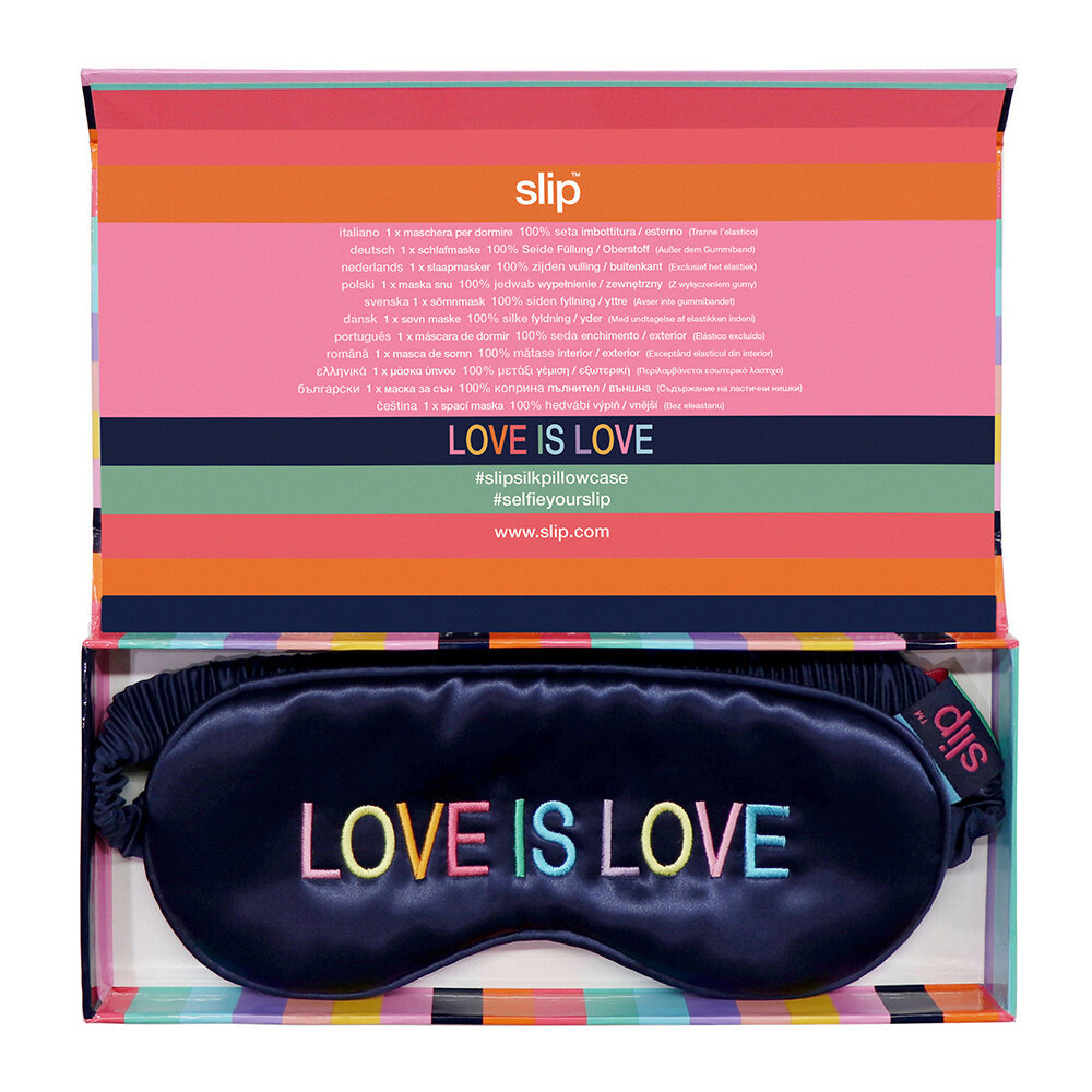 *限時優惠* Slip - Silk Sleep Eye Mask 眼罩 LOVE IS LOVE款