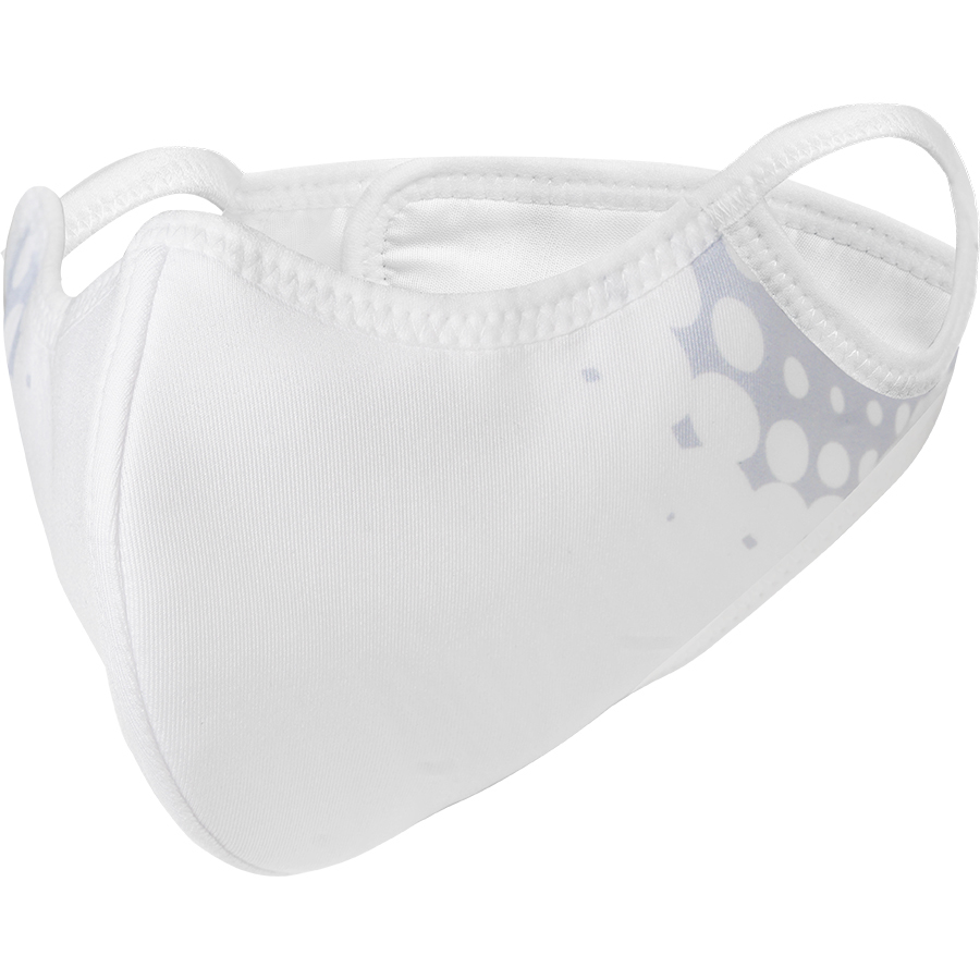 江湖跑堂運動型立體防護口罩 | 波光白