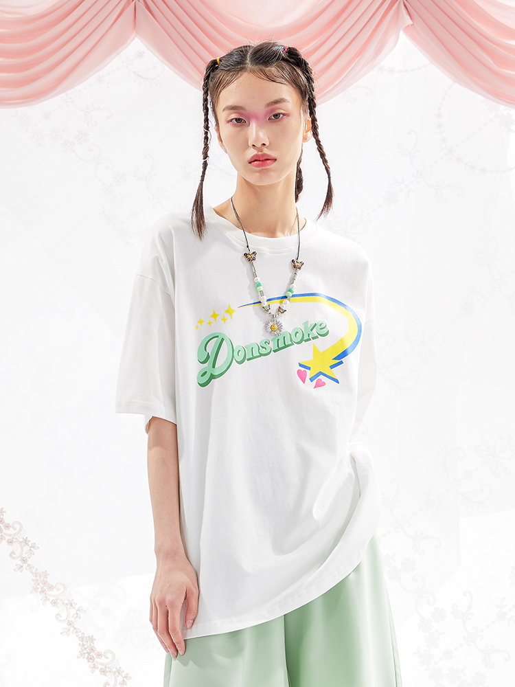 I DON’T SMOKE  流星 閃亮 短袖 短T  DONSMOKE Don’t Smoke