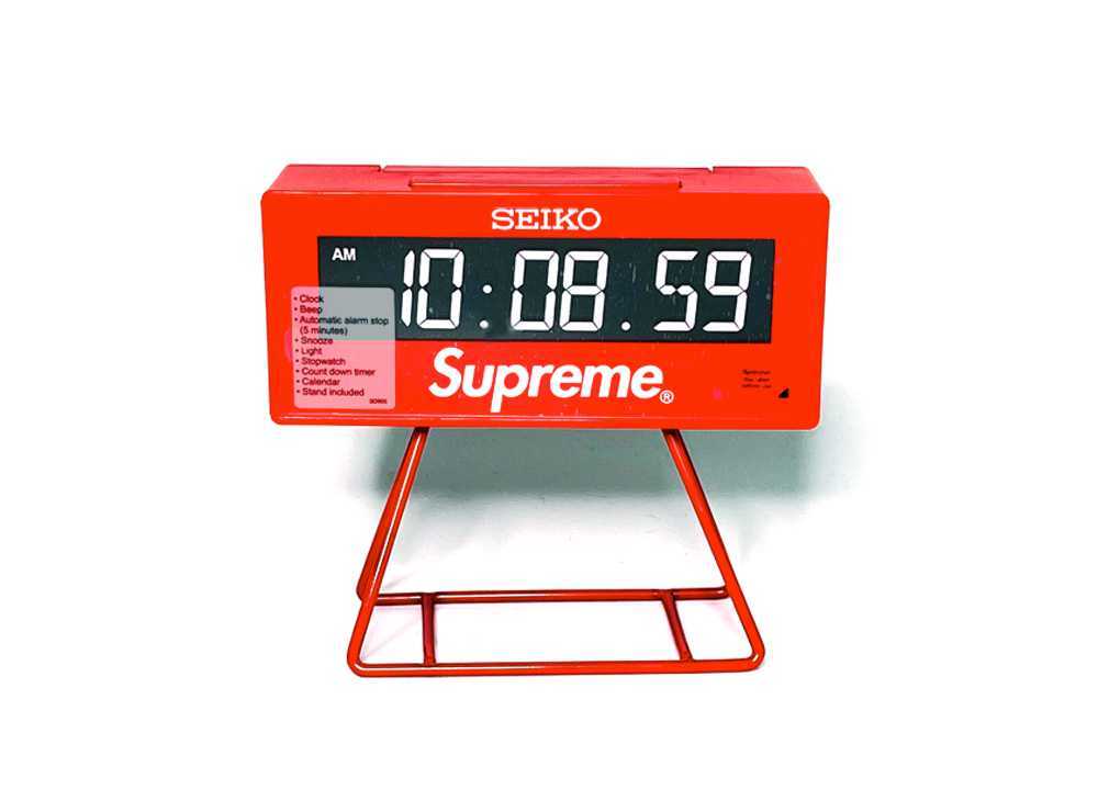 Supreme®/Seiko Alarm Clock 新品未使用