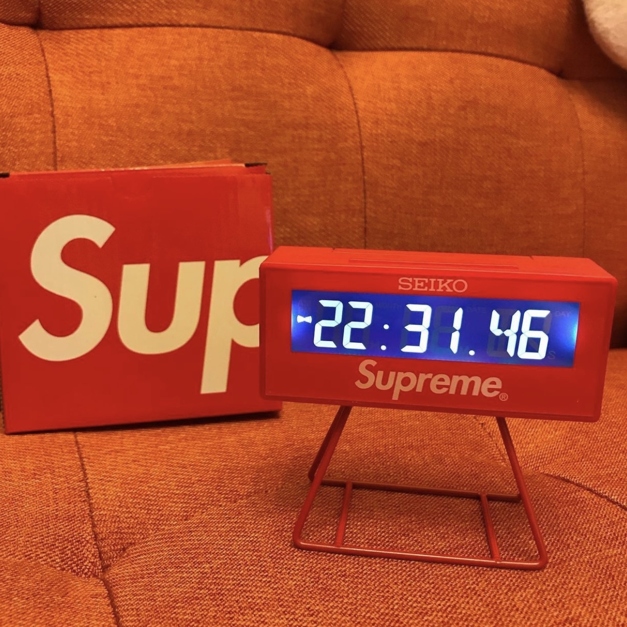 Supreme / Seiko Marathon Clock 