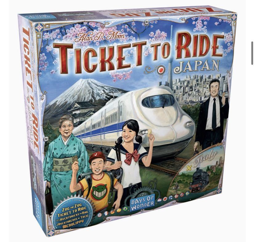 Ticket To Ride Japan and Italy 鐵道任務 日本 & 意大利