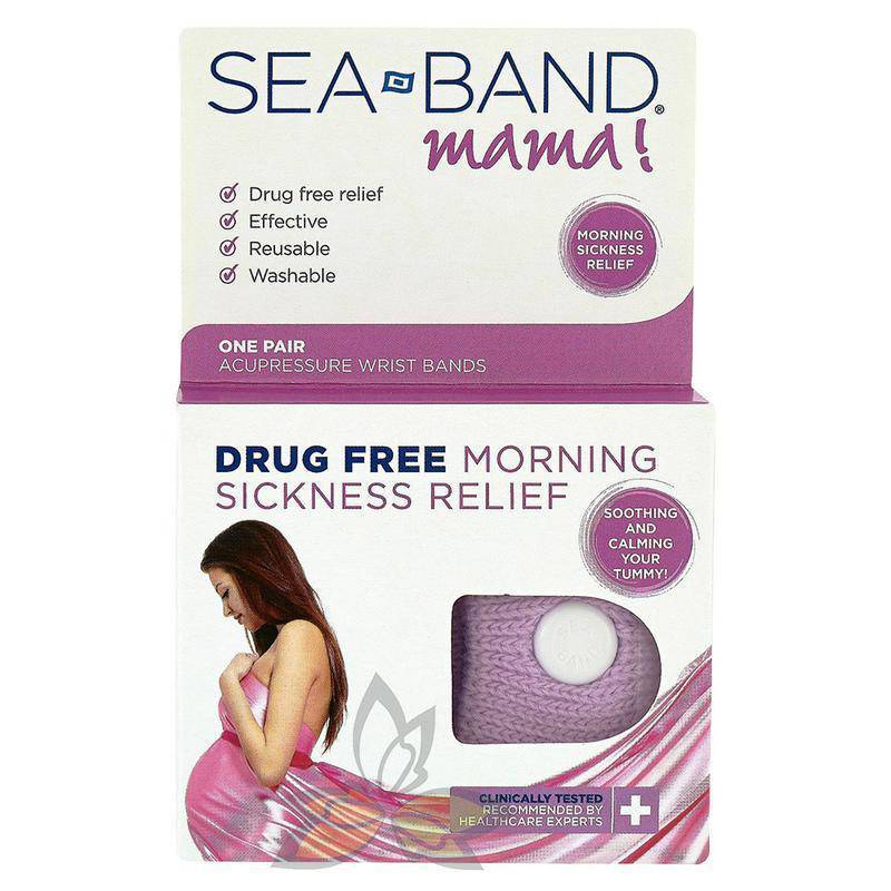 Sea Band 孕婦用防暈帶 一盒2條 香港行貨 粉紅色