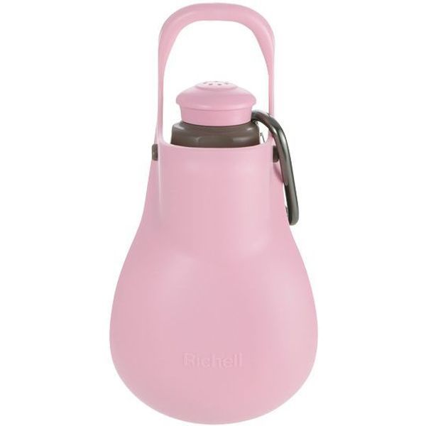 日本Richell 兩用飲水器 粉紅色
