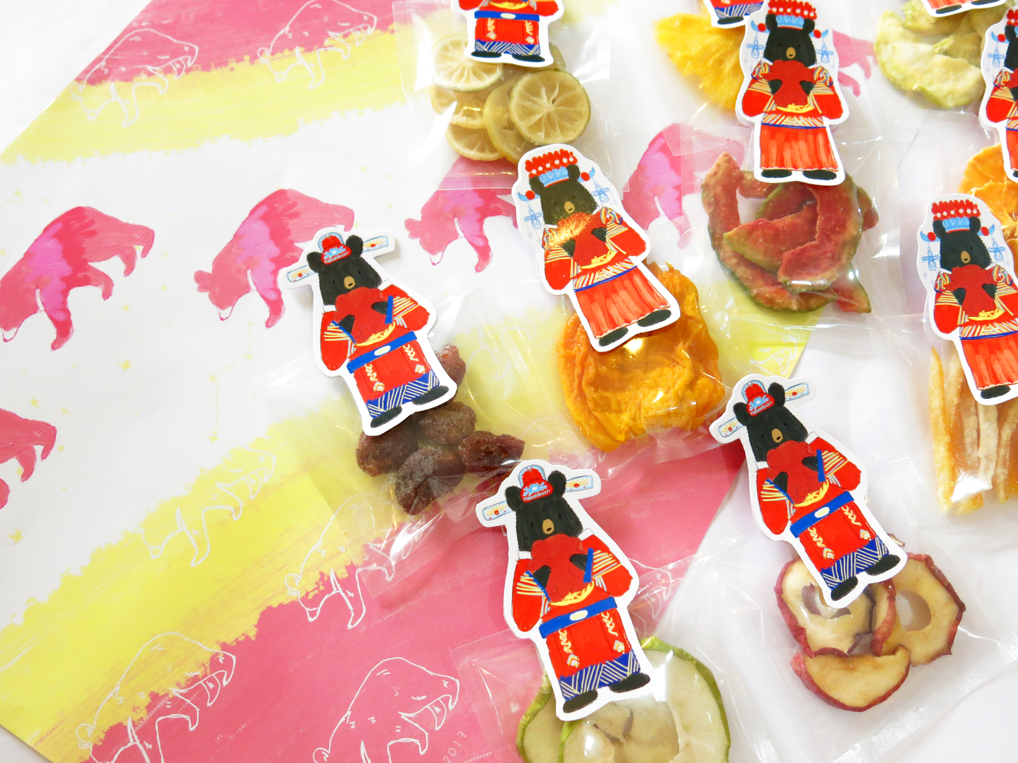 新婚熊婚禮小果乾-可愛包