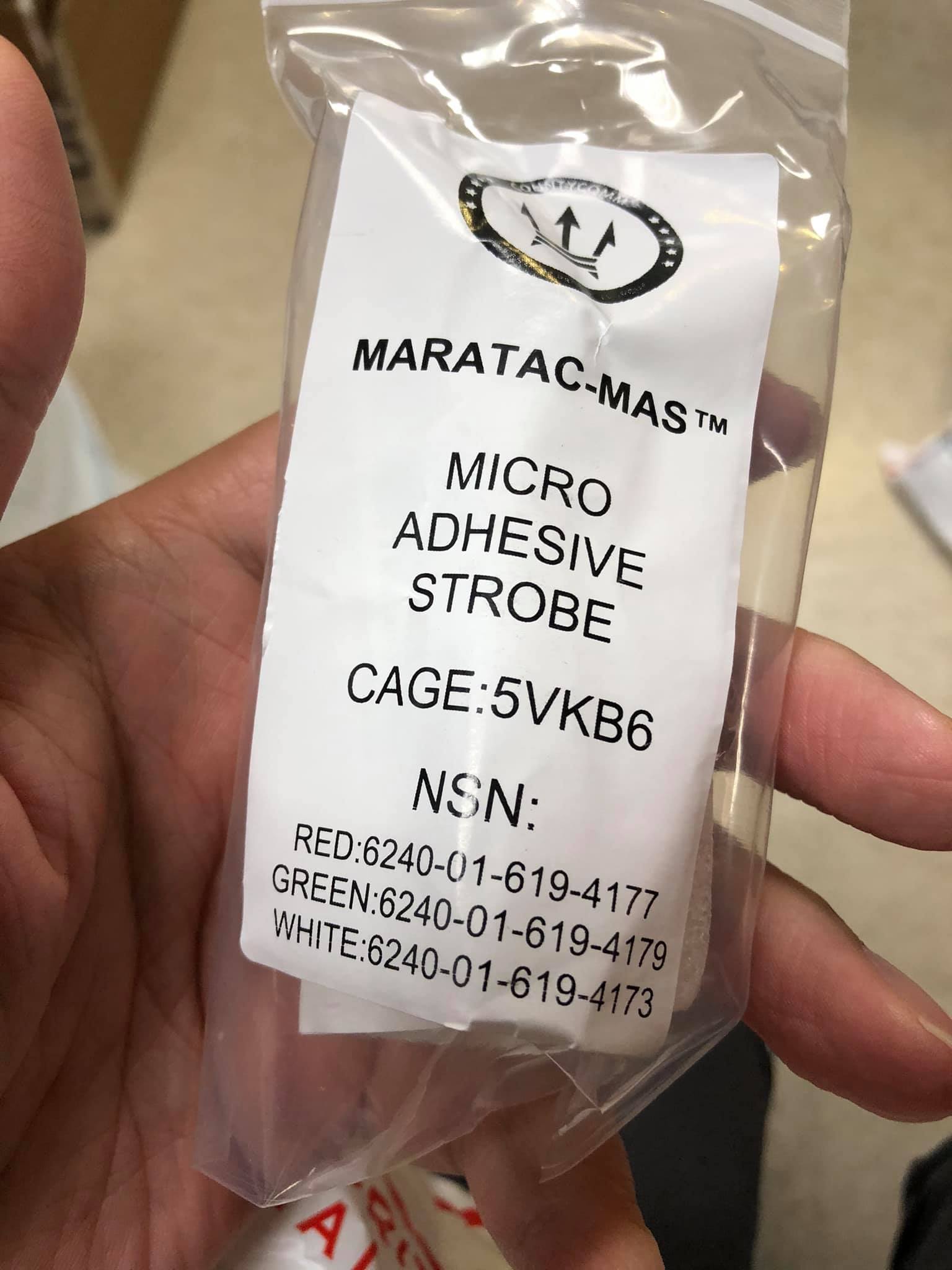 CountyComm Maratac® MAS® (微型粘合閃光燈 3 件裝) - 美國 / 國家存貨編號