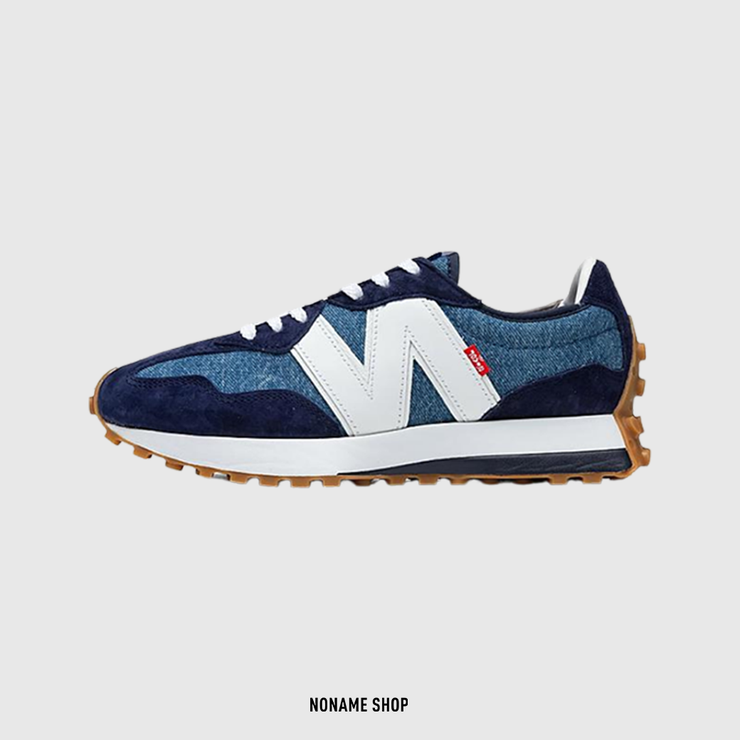 LEVI'S X NEW BALANCE 聯名 NB327 327 大N 復古 增高 厚底 鴛鴦 海軍藍 (男/女款)