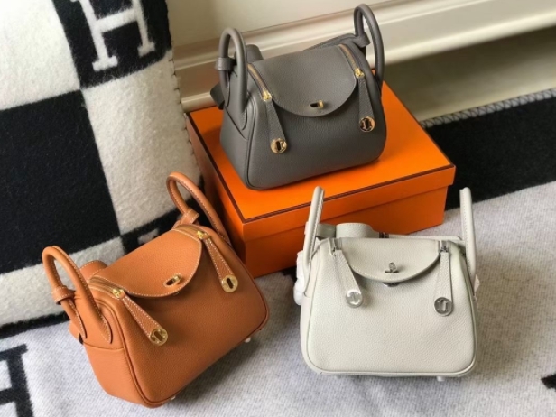 迷你手提單肩 牛皮Lindy包(18公分) (多色)