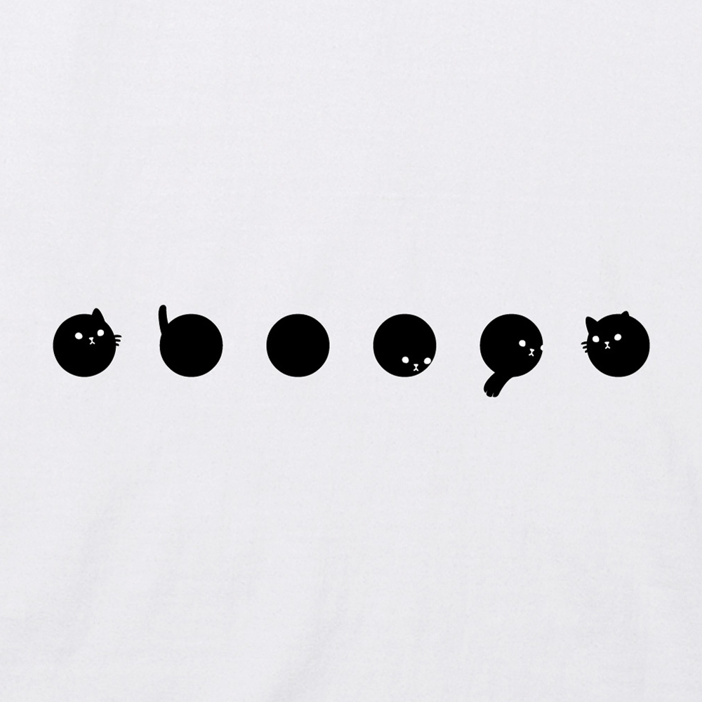字裡貓間T恤 - 刪節號