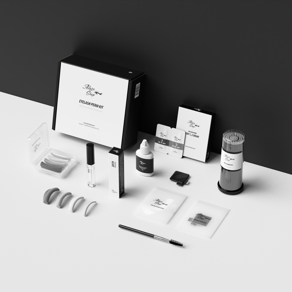 【現貨】韓國Adorn Shop自家翹睫套裝（10次份量）