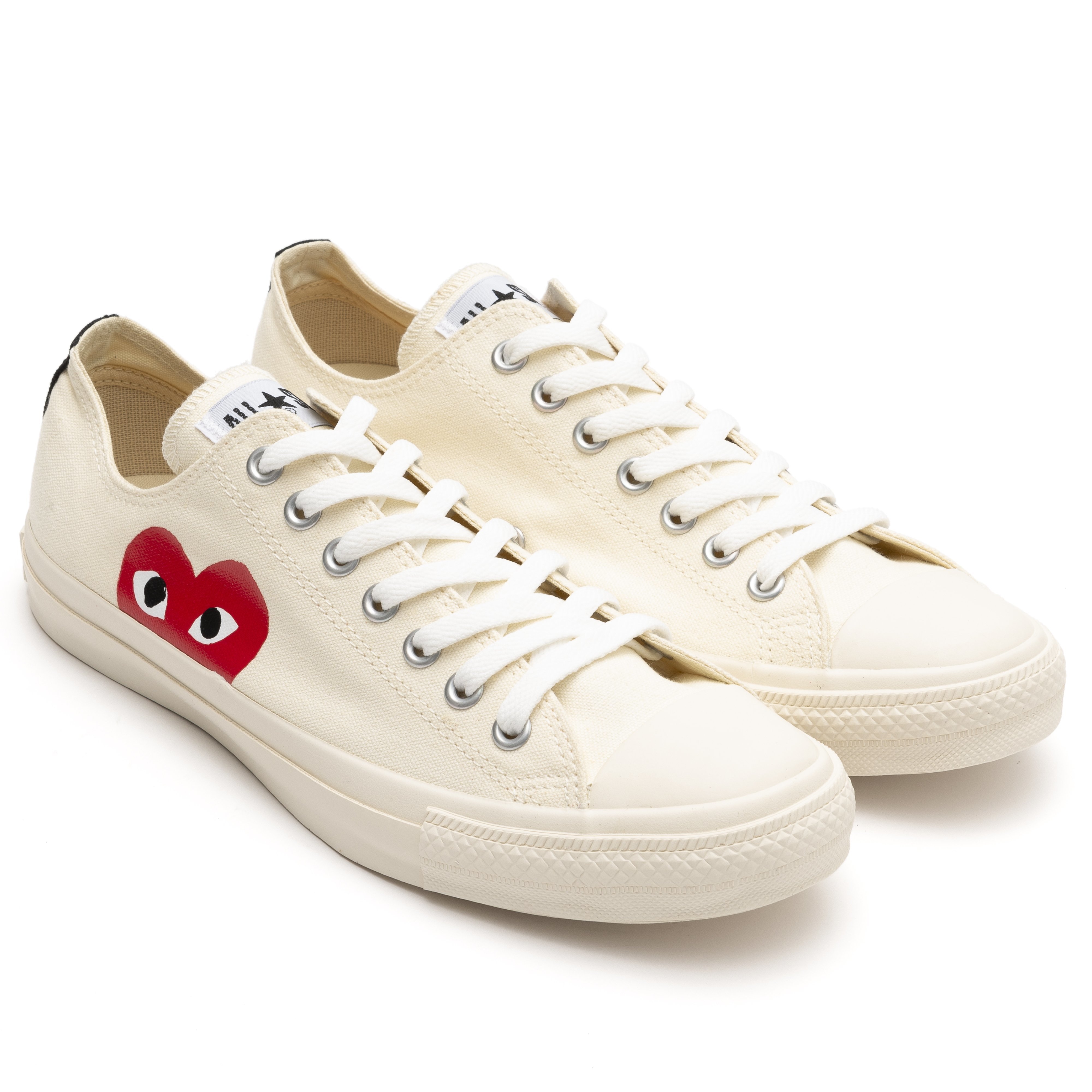 Cdg Play Converse Chuck Taylor Low White 日本國限定發售