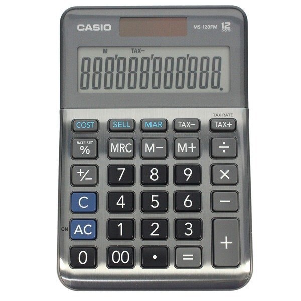 Casio 計數機 MS-120FM (12位)