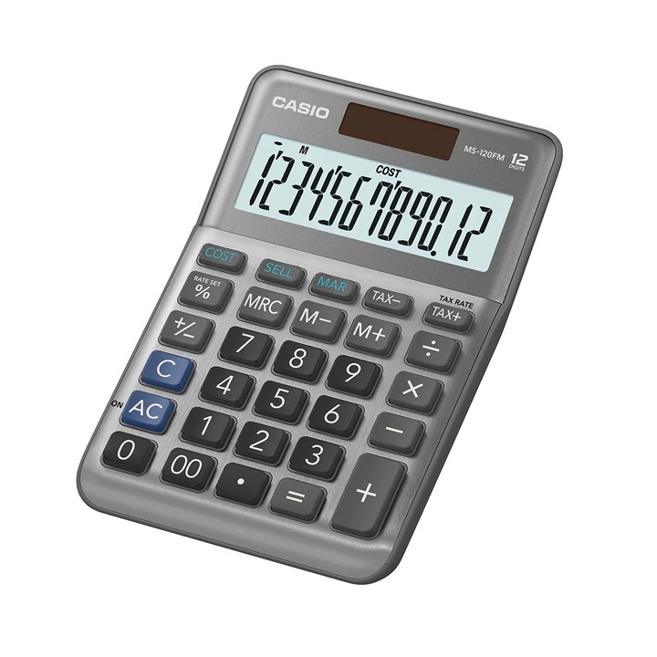 Casio 計數機 MS-120FM (12位)