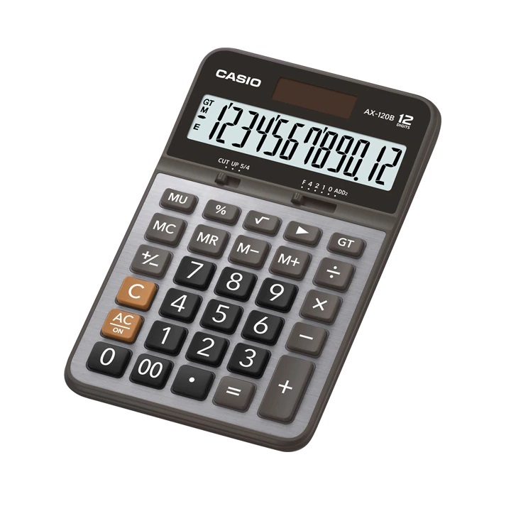 Casio 計數機 AX-120B (12位)