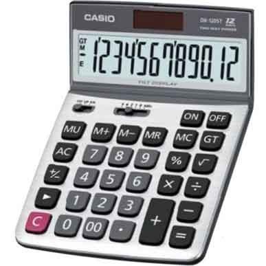 Casio 計數機 DX-120ST (12位) (可調教螢幕角度)