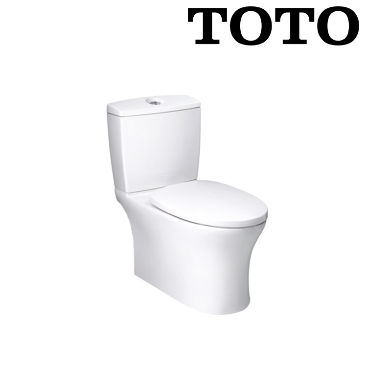 Toto CW920HK + SW920HK + SC111 Close-Coupled Rimless Toilet with Dual Flush 3/4.5L 3D Tornado Flushing with Slow Closing Seat Cover *CEFIONTECT*
