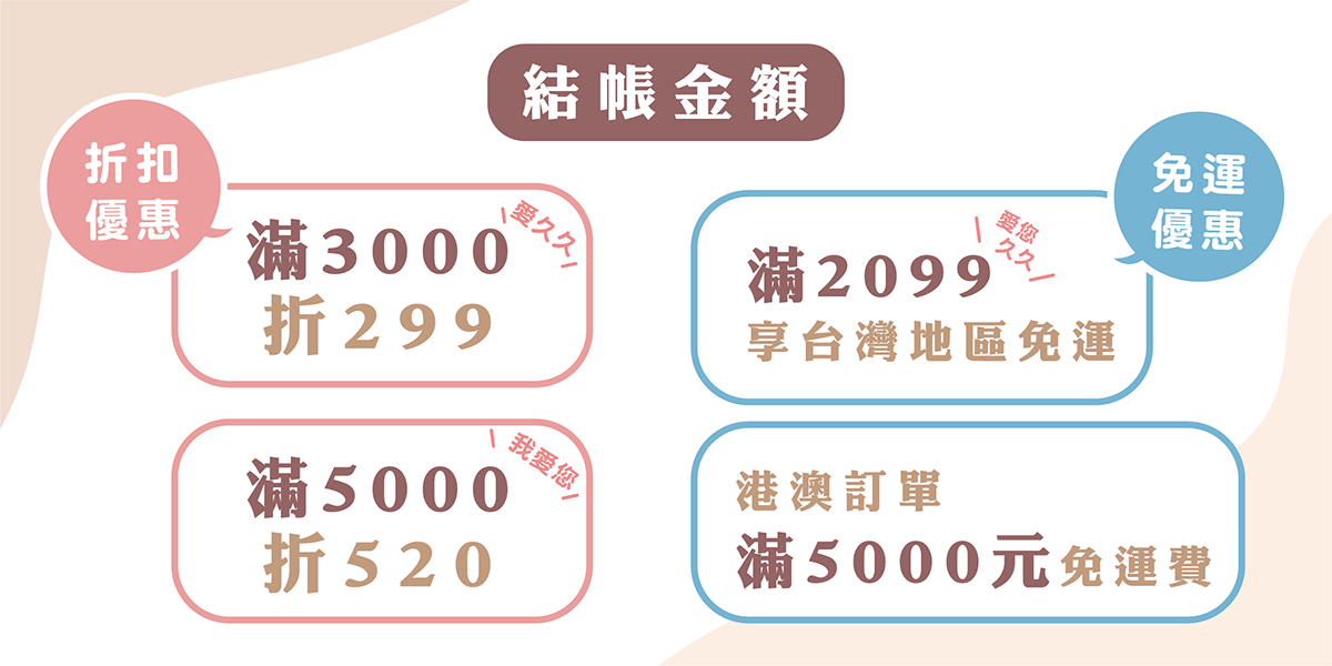希奧水晶母親節優惠活動: 全館滿3000折299、滿5000折520；台灣地區滿2099享免運、港澳地區滿5000享免運