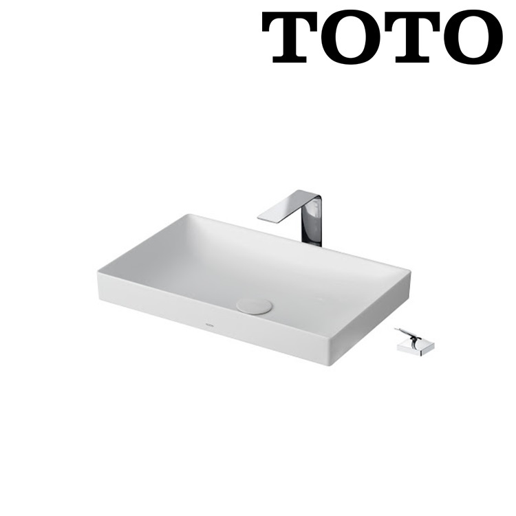 Toto L4715RE + VM5D417#XW Semi-Builtin Washbasin with Waste *CEFIONTECT*