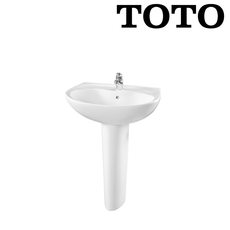 Toto LW241CJ + LW239HFJ Wallhung Washbasin with pede...