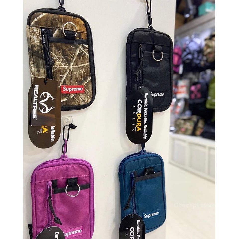 Supreme 47th Wallet fw19 b12 四色收納小包 錢包
