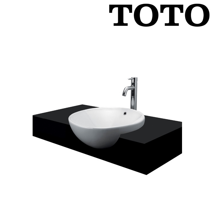 Toto LW533J Semi-Recessed Washbasin
