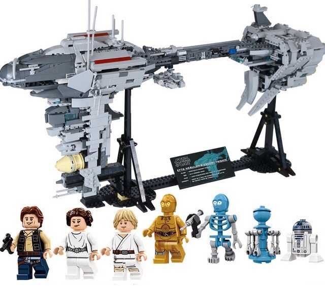 Millennium Falcon Aliexpress Lego Lepin Building Blocks Millennium